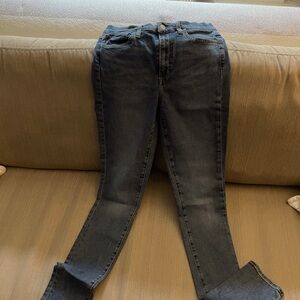 Joe’s “The Twiggy” tall high rise skinny waist 28